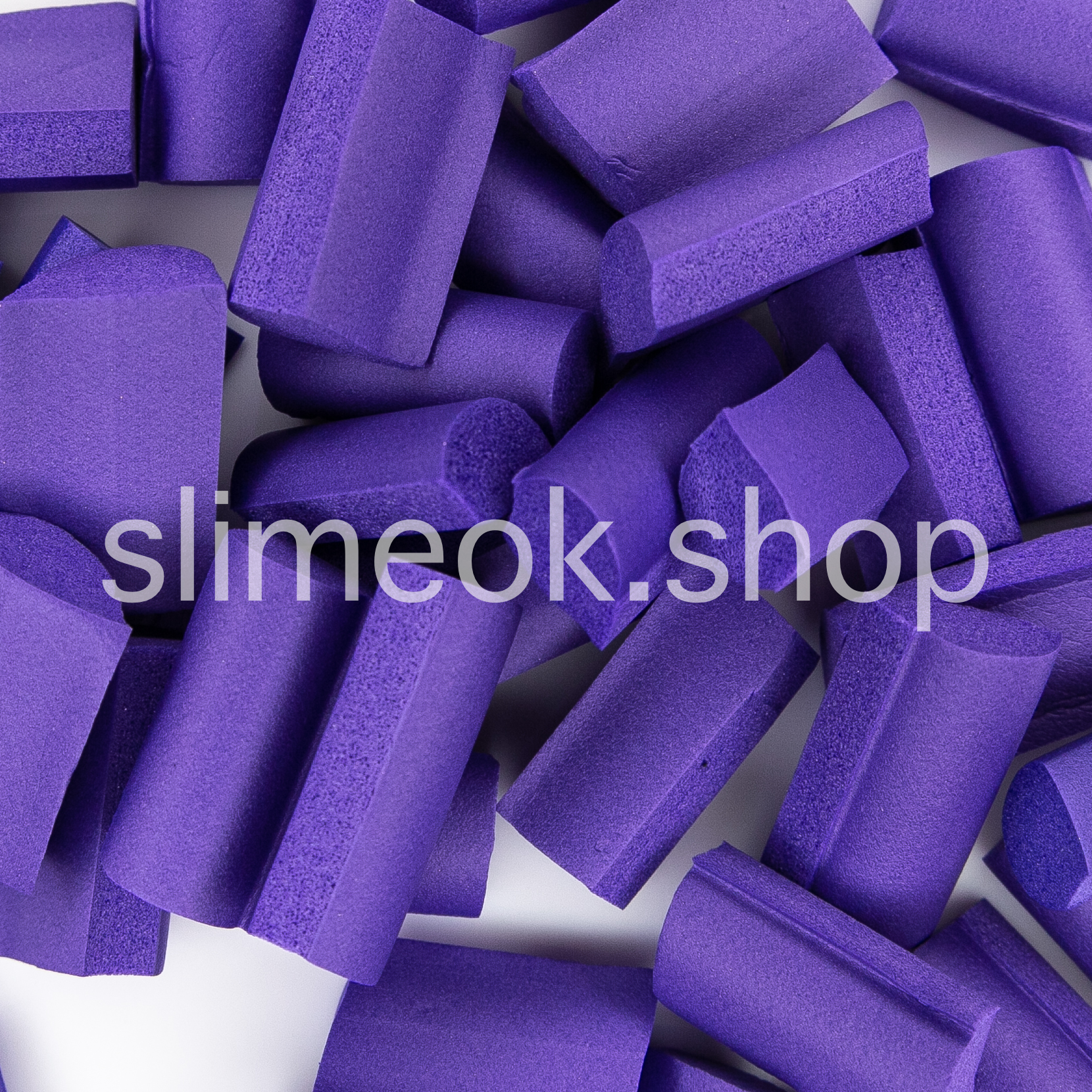 Фиолетовые фоам-чанксы